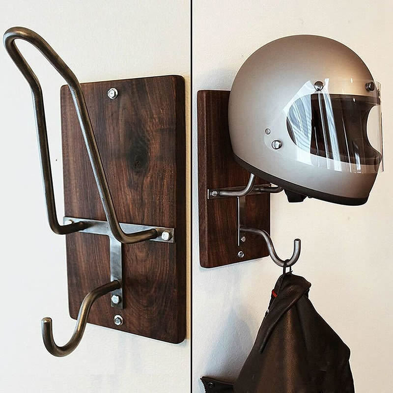 RIDER – Helmet and Jacket Wall Mount