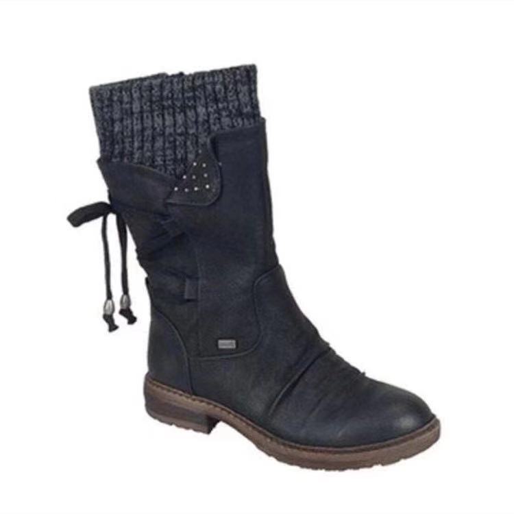 SUSANNE™ - Mid-Calf Waterproof Zip Boots