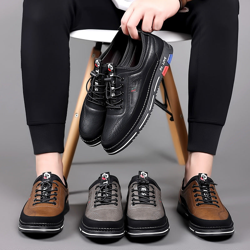 Leeds NaturalStride Trainers - Comfort and Fashionable Leather sneakers