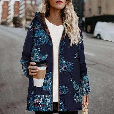 Blossom - Floral Embroidered Parka