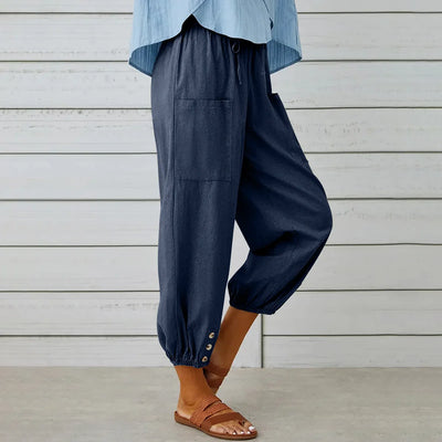 Bella Wide Leg Linen Pants